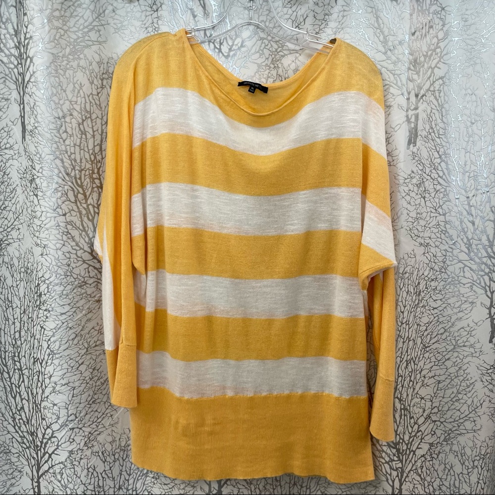 Lafayette 148 striped sweater